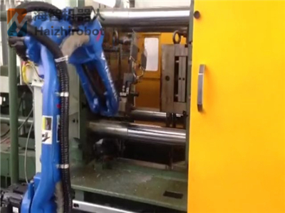 自動化壓鑄取料機械手應用案例